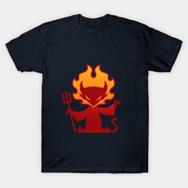 Red Devil t-shirt T-Shirt by outboxart